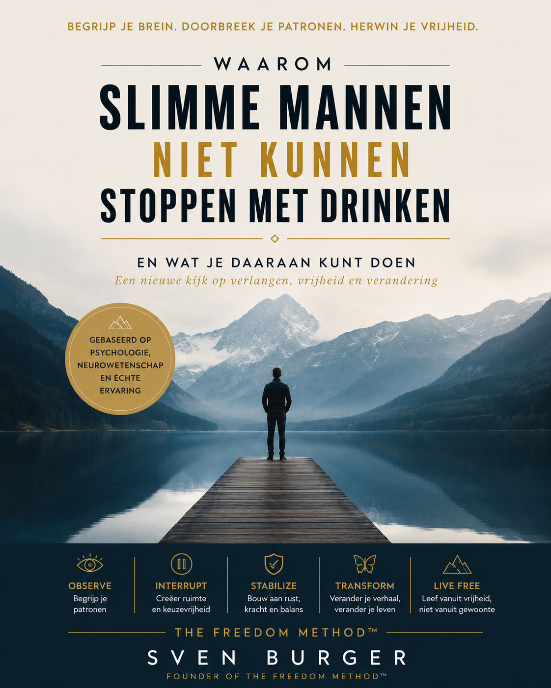 De omslag van het boek van Sven Burger